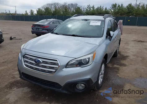 2017 Subaru Outback 2.5I Premium из США, поврежденный, VIN 4S4BSAFC9H3269162